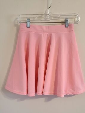 Pink Skater Skirt - Classic Flared Style